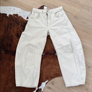 We The Free milk barrel good luck Wide-Leg Pants